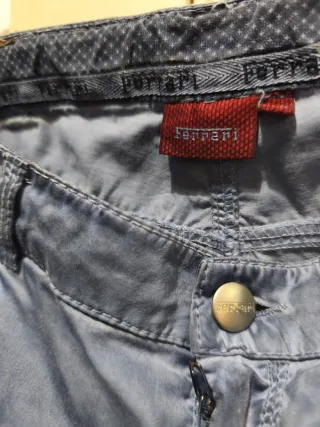 Conjunto Ferrari Chaqueta y Pantalón Azul