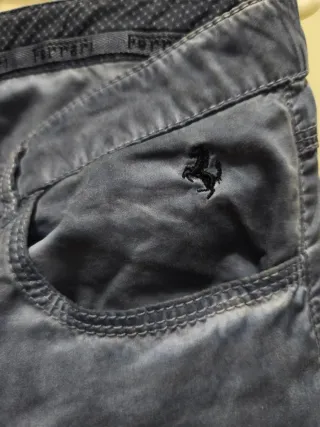 Conjunto Ferrari Chaqueta y Pantalón Azul