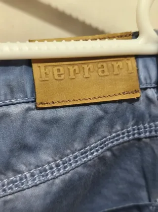 Conjunto Ferrari Chaqueta y Pantalón Azul