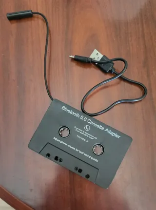 Adaptador Cassette Bluetooth 5.0 Manos Libres