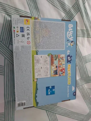 Puzzle Bluey 4x48 MaxiFloor Lisciani Nuevo