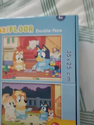 Puzzle Bluey 4x48 MaxiFloor Lisciani Nuevo