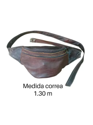 Riñonera de cuero