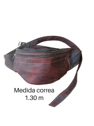 Riñonera de cuero