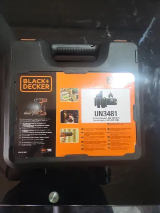 Taladro Black+Decker 18V con cargador