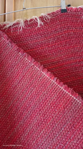 Alfombra granate 122x62 cm