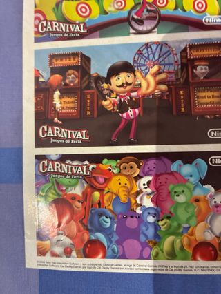 Pegatinas Carnival Juegos de Feria Nintendo DS