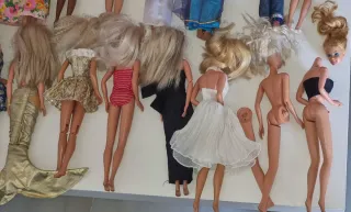 Lote 20 Muñecas Barbie Años 90