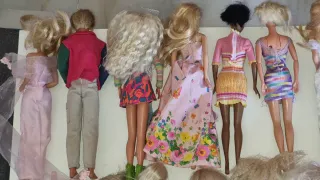 Lote 20 Muñecas Barbie Años 90