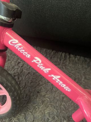 Bicicleta senza pedali rosa Chicco