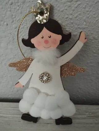 Adornos Hadas Madera