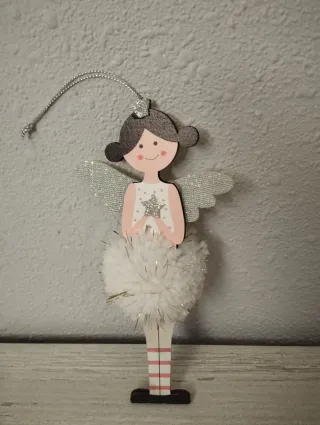 Adornos Hadas Madera