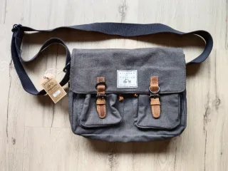 Bolso bandolera Stumper & Fielding gris