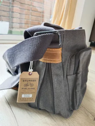Bolso bandolera Stumper & Fielding gris