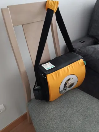 Alzador silla infantil con diseño de cebra