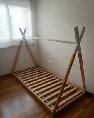 Cama tipi infantil madera