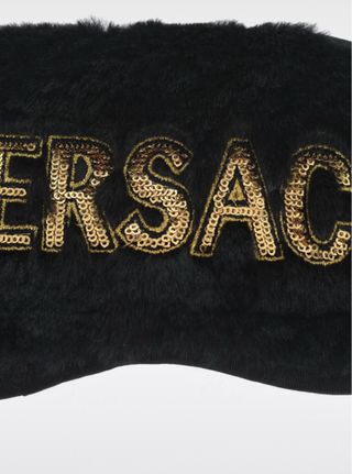 Maschera per occhi Versace nera
