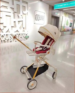 Silla de paseo bebé alta y ligera