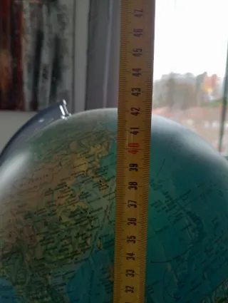 Lámpara Globo Terráqueo Iluminado