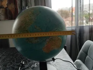 Lámpara Globo Terráqueo Iluminado