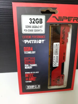 Patriot Viper Elite II DDR4 32GB (2x16GB) 3200MHz