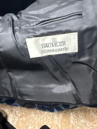 Traje de hombre negro talla XL