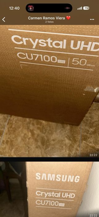 Samsung Crystal UHD 50 Smart 4K TV