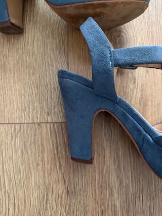 Sandalias azules mujer talla 38