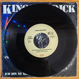 Disco 45 giri King Size Dick - Kumm Laach