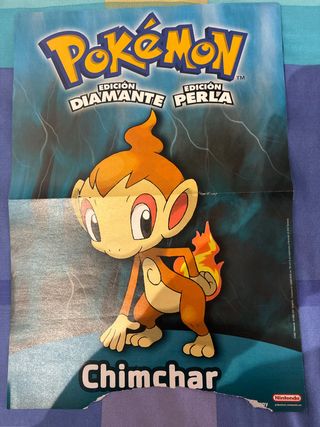Poster Pokémon Diamante Perla Chinchar