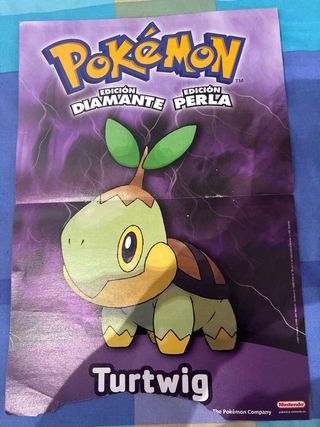 Poster Pokémon Diamante Perla Chinchar
