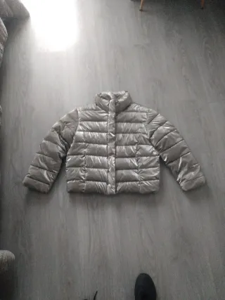 Cazadora plateada niña 9-10 años