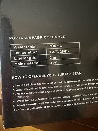 Plancha de vapor vertical