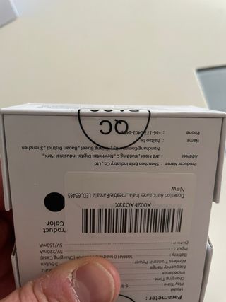 Auriculares Domerton W90 Negro sin abrir