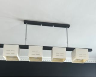 Lámpara colgante moderna 5 luces