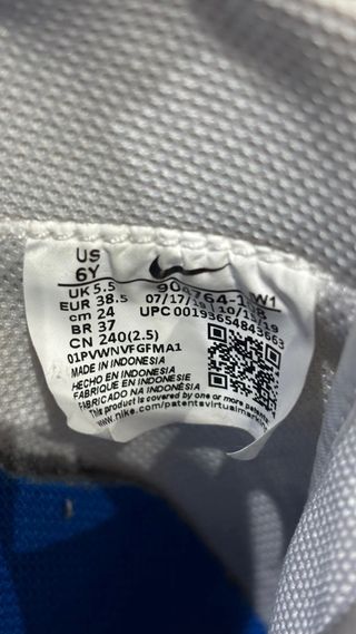 Nike Cortez Blancas y Rosas