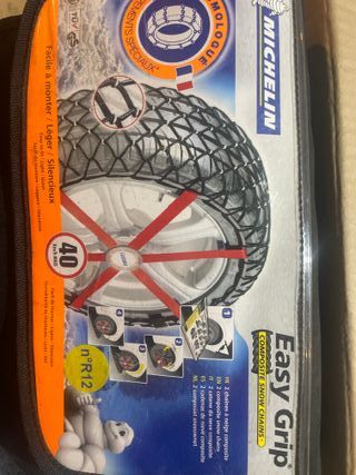 Cadenas Nieve Coche Easy Grip R12