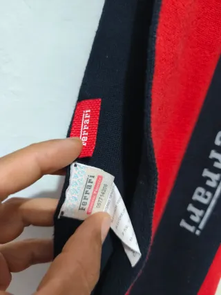 Bufanda Ferrari Roja