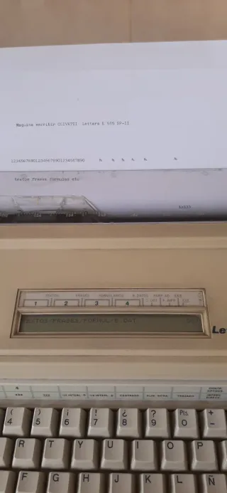 Olivetti Máquina de Escribir Electrónica