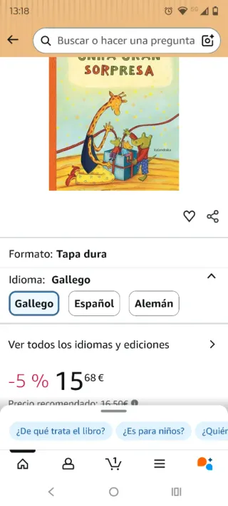 Lote de 4 libros infantiles ilustrados