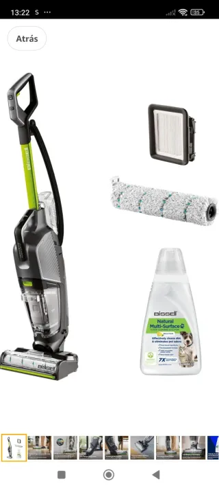 Aspirador Bissell para piezas