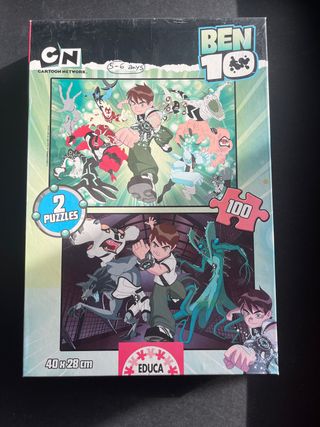Puzzle Ben 10 Educa 2 Puzzles 100 Piezas