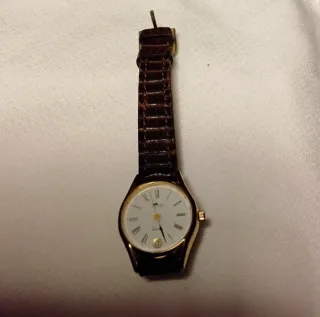 Reloj Lotus Dorado y Marrón