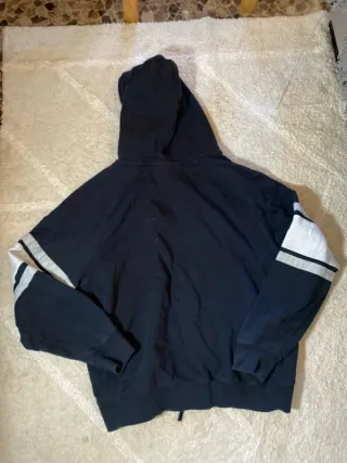 Nike air zip hoddie black white sportswear sport X