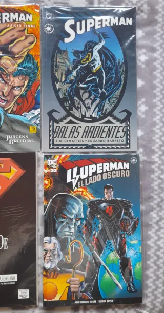 Lote 8 cómics Superman Zinco, Vid,ecc