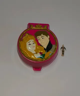 Polvera Polly Pocket Disney La Bella Durmiente