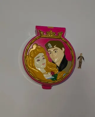 Polvera Polly Pocket Disney La Bella Durmiente