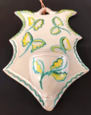 Benditera antigua cerámica Granadina