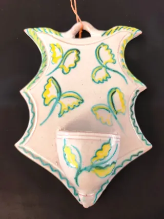 Benditera antigua cerámica Granadina