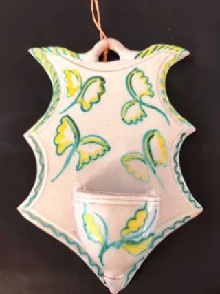 Benditera antigua cerámica Granadina